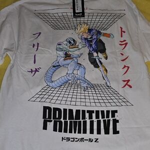 Primitive Trunks Vs Frieza  Dragon Ball Z Graphic Tee